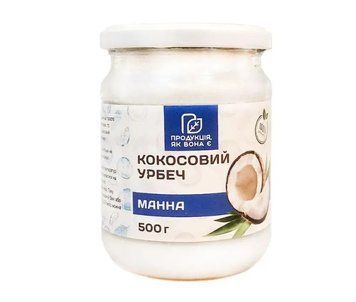Урбеч Манна кокосова Продукція, як вона є, 500мл 5131105312 фото