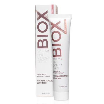 Зубная паста BIOX Фенхель&корица 102430067301 фото